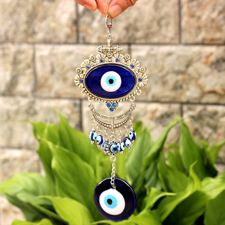 Blue Turkish Evil Eye Wall Ornaments Indoor Pendants