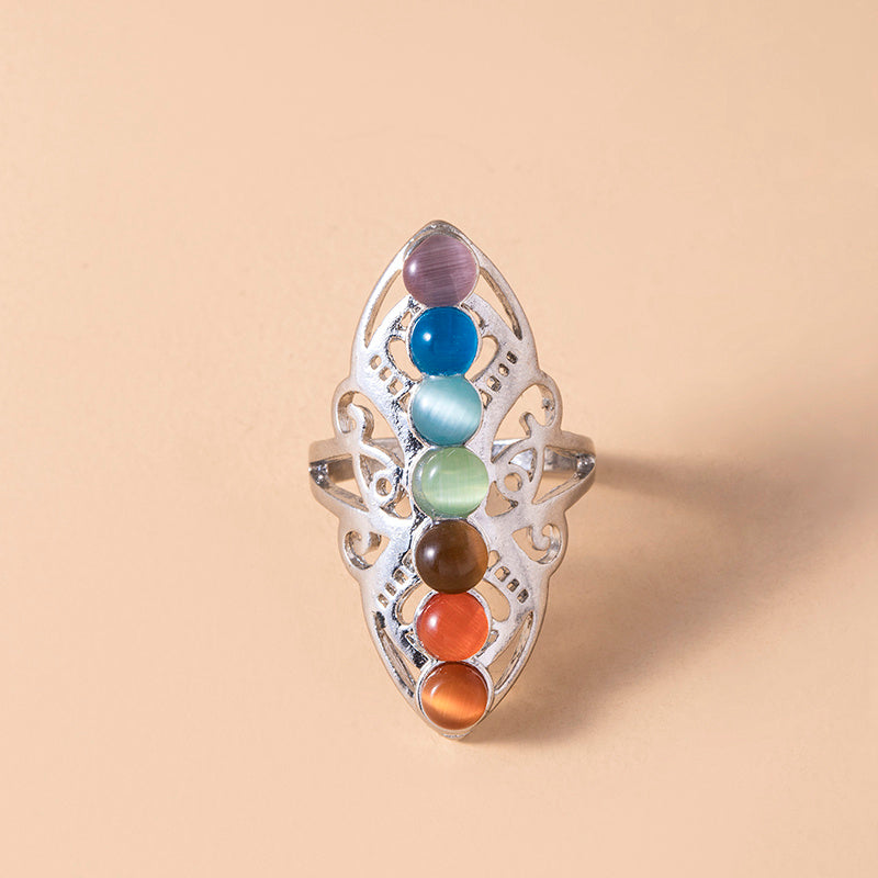 Best Seller 7 Chakra Stone Yoga Ring