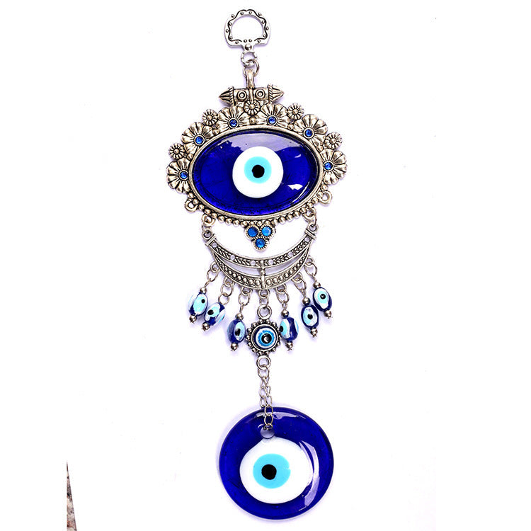 Blue Turkish Evil Eye Wall Ornaments Indoor Pendants