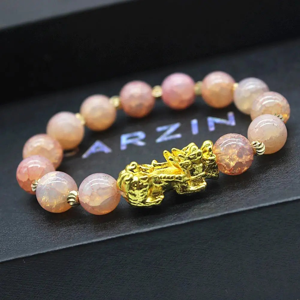 Good Fortune Chinese Lucky Charm Feng Shui Pi Yao Wealth Good Luck Bracelets Jewelry Lucky Unisex Bracelets