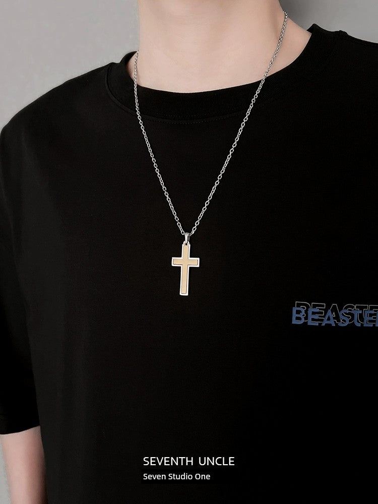 Men’s Stylish Cross Necklace